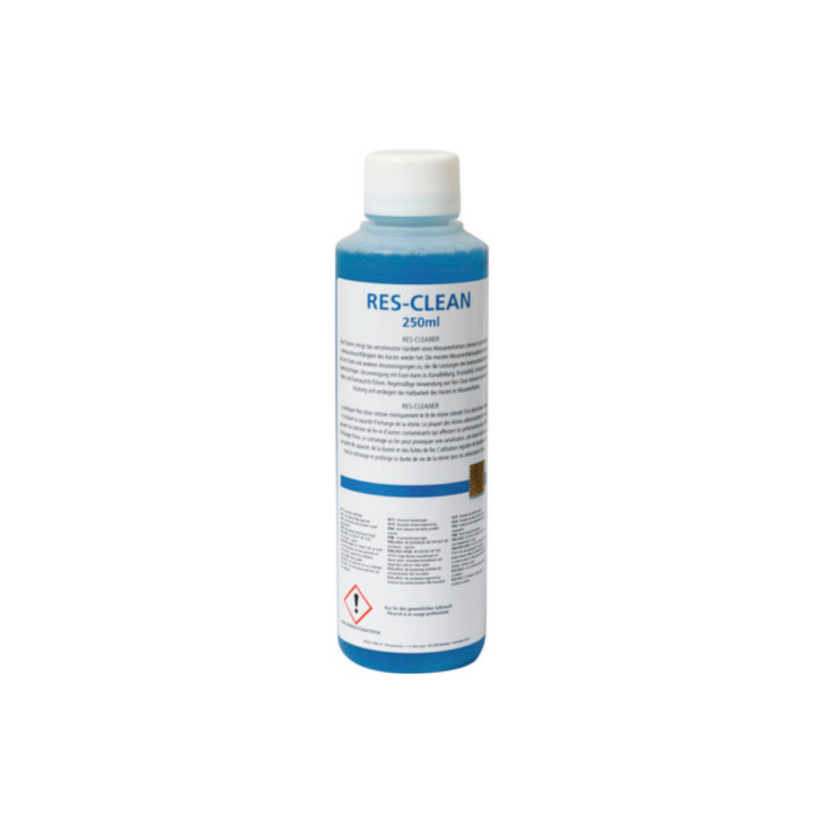 RES-CLEAN Resin cleaner 250ml for All Types of Water Softeners ...
